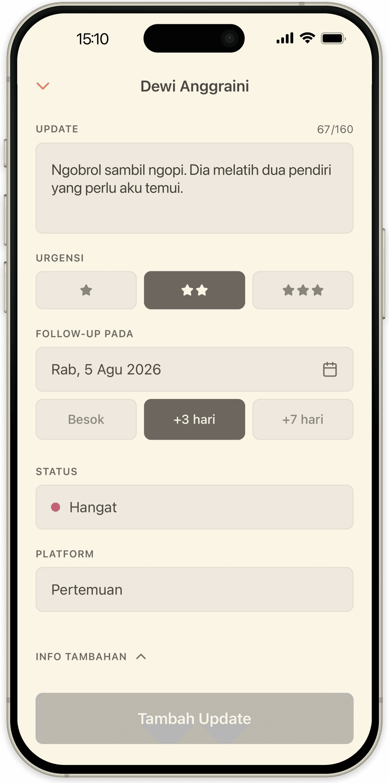 Menulis update di OpenLoop: catatan singkat, urgensi, dan hari untuk kembali